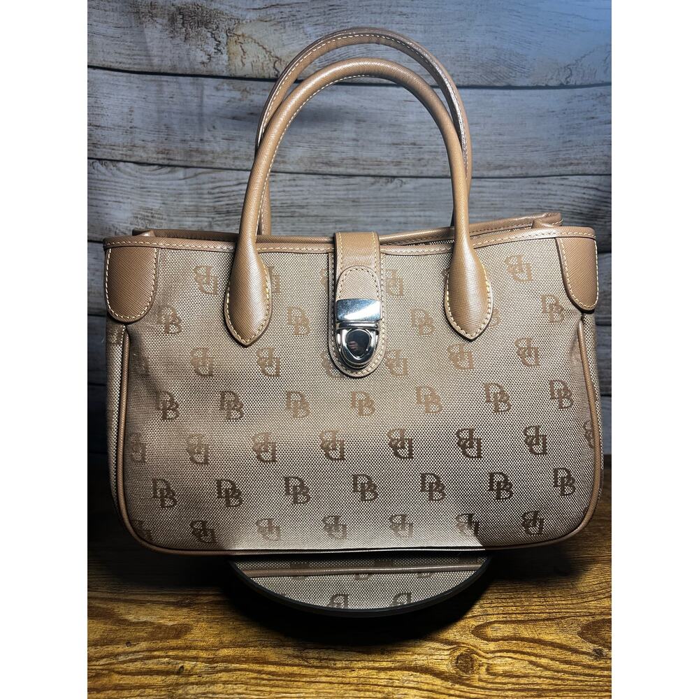 Dooney & Bourke Classic Db Monogram Shoulder Bag - image 1